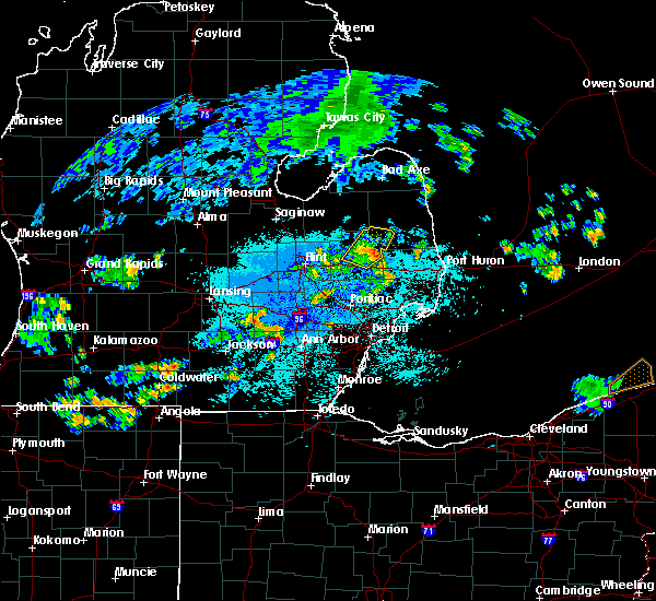 Interactive Hail Maps Hail Map for Marlette, MI