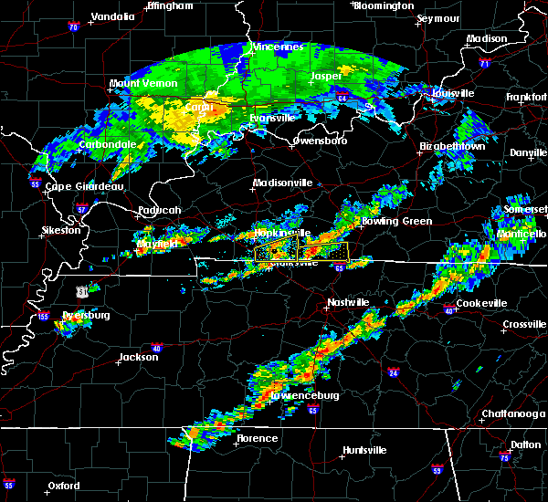 Interactive Hail Maps Hail Map for Clarksville, TN