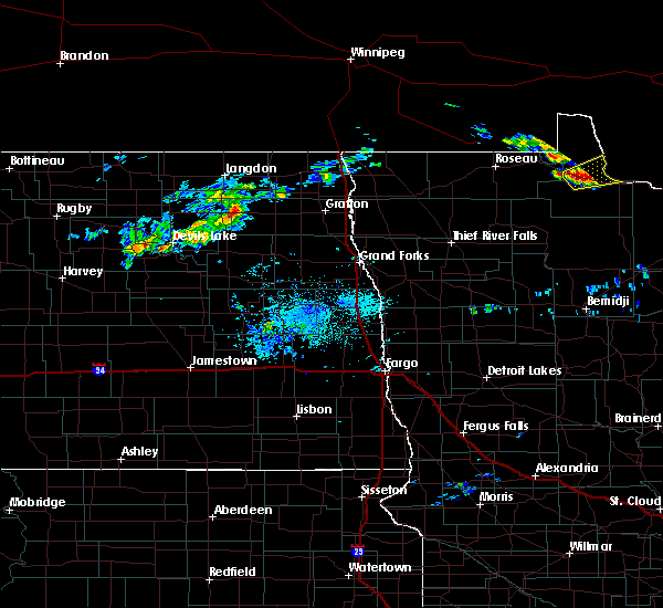 Interactive Hail Maps Hail Map for Baudette, MN