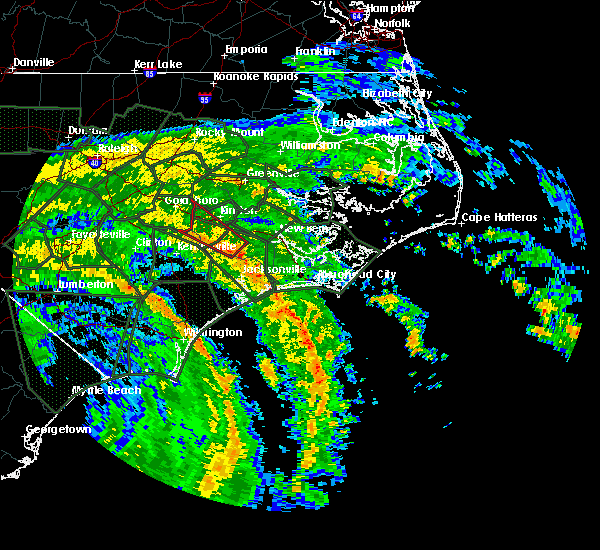 Interactive Hail Maps Hail Map for Swansboro, NC