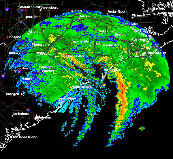 Interactive Hail Maps Hail Map for Hampstead, NC