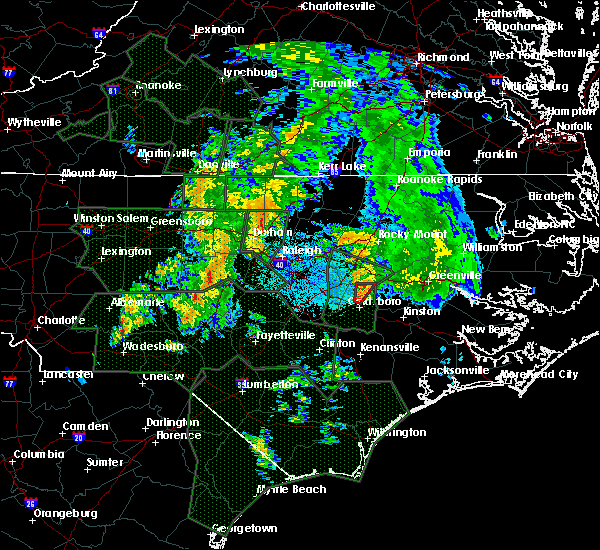 Interactive Hail Maps Hail Map for Goldsboro, NC