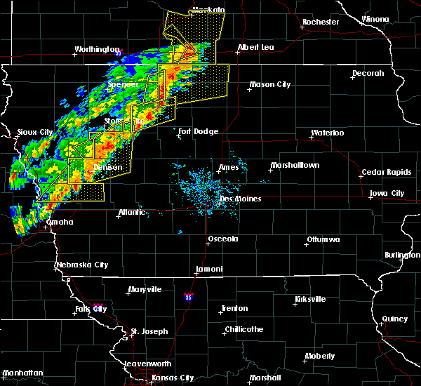 Interactive Hail Maps Hail Map for Newell, IA