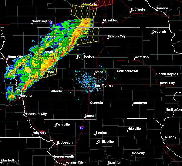 Interactive Hail Maps Hail Map for Whittemore, IA