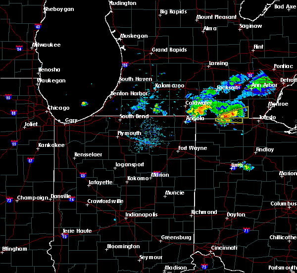 Interactive Hail Maps Hail Map for Lyons, OH