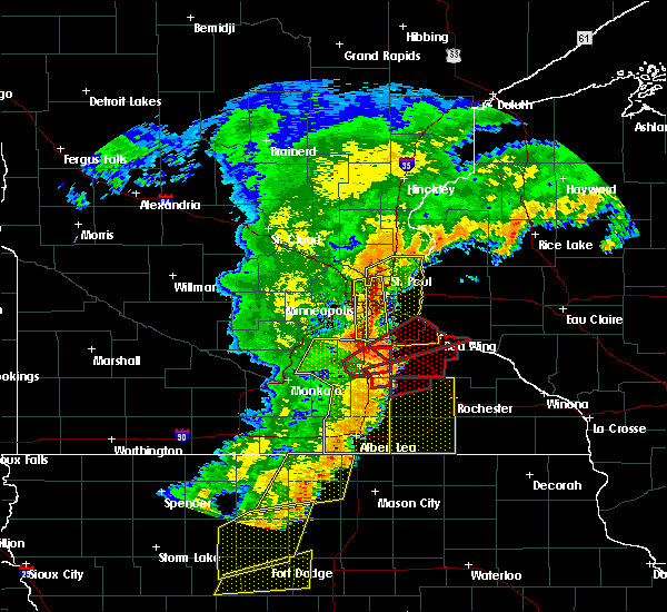 Interactive Hail Maps Hail Map for Minneapolis, MN