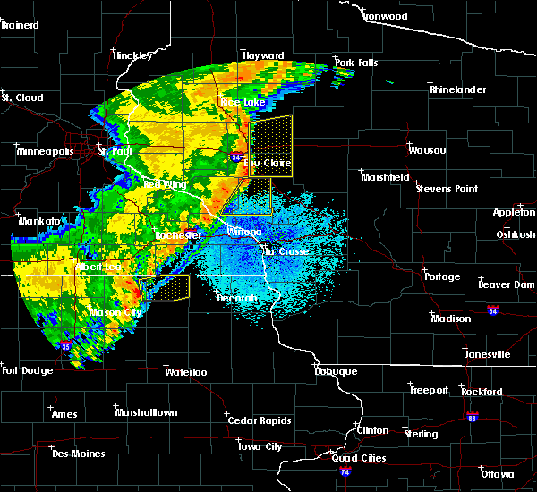 Interactive Hail Maps Hail Map for Eleva, WI