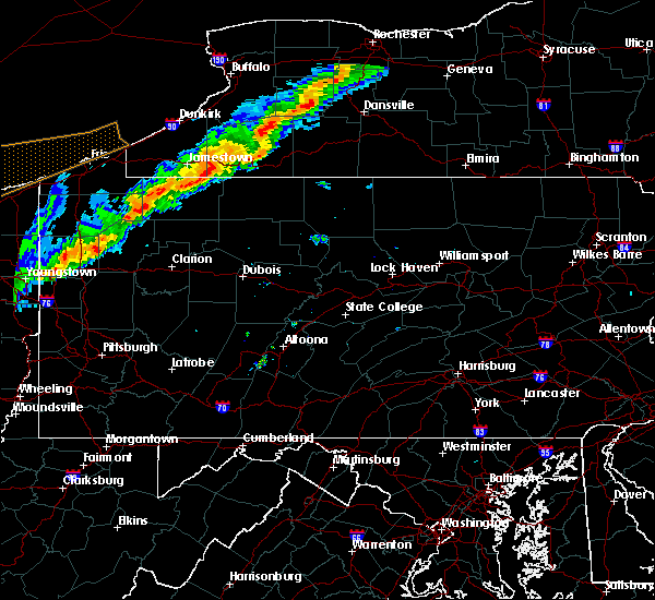 Interactive Hail Maps Hail Map for Bradford, PA