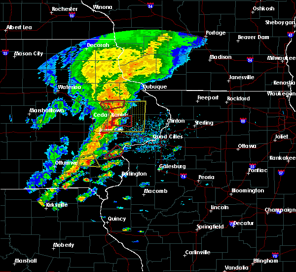 Interactive Hail Maps Hail Map for Mechanicsville, IA