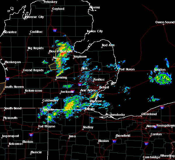 Interactive Hail Maps Hail Map for Midland, MI