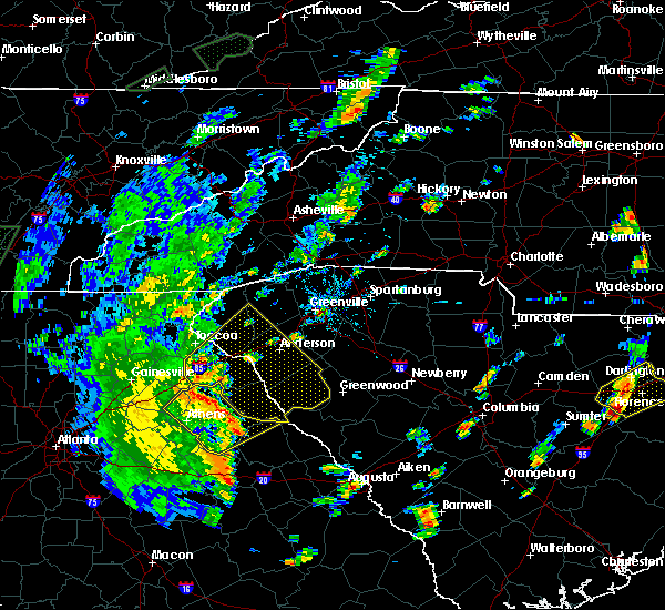 Interactive Hail Maps Hail Map for West Union, SC