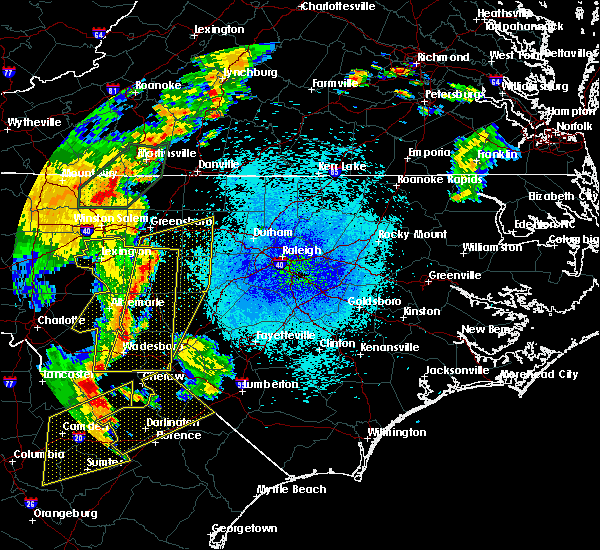 Interactive Hail Maps Hail Map for Greensboro, NC