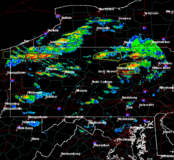 Interactive Hail Maps Hail Map for Sheffield, PA