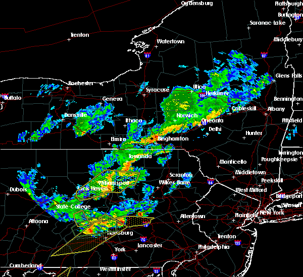 Interactive Hail Maps Hail Map for Dushore, PA