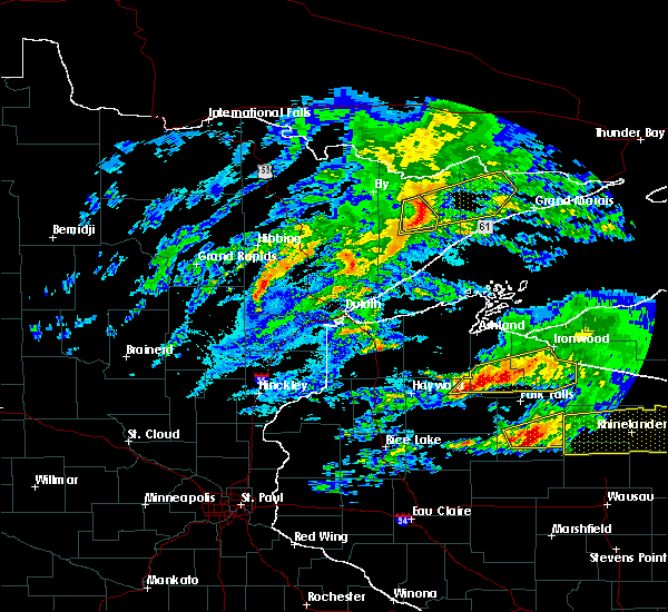 Interactive Hail Maps Hail Map for Lutsen, MN