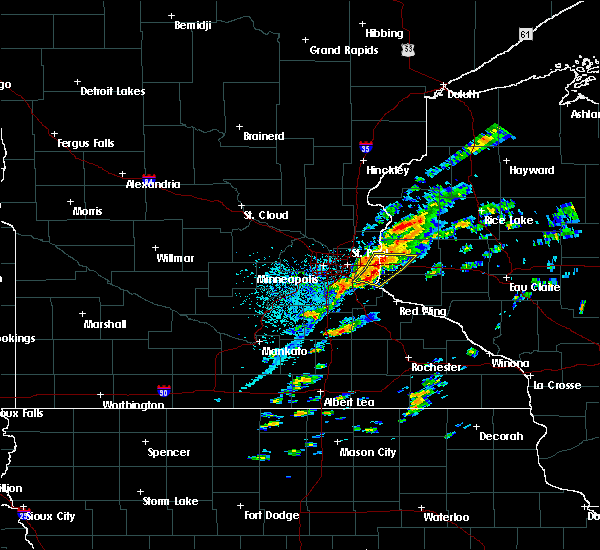 Interactive Hail Maps Hail Map for Woodbury, MN