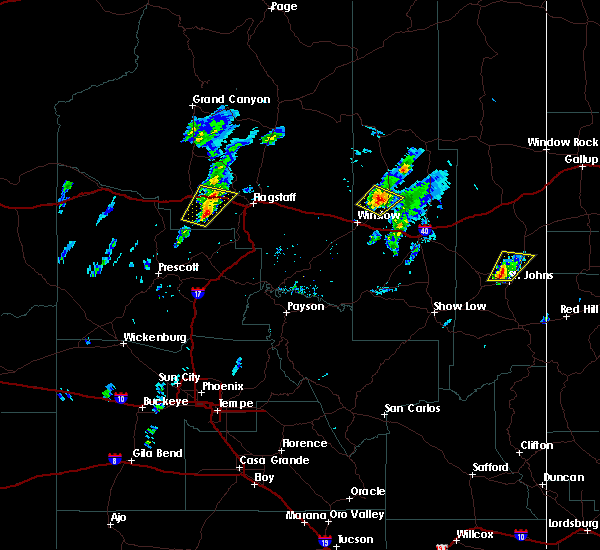 Interactive Hail Maps Hail Map for St. Johns, AZ