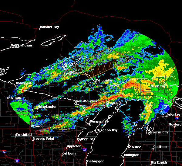 Interactive Hail Maps Hail Map for Escanaba, MI