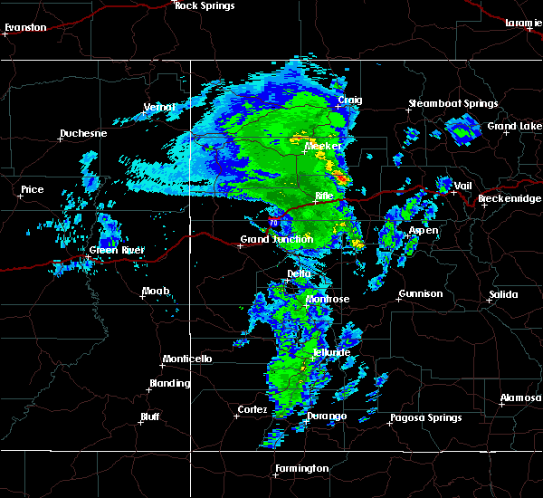 Interactive Hail Maps Hail Map for Meeker, CO
