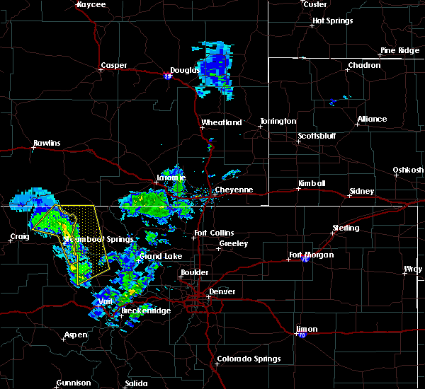 Interactive Hail Maps Hail Map for Steamboat Springs, CO