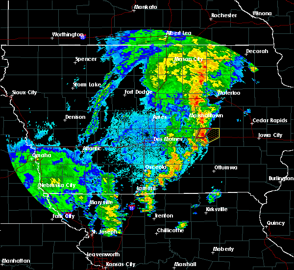 Interactive Hail Maps Hail Map for Brooklyn, IA