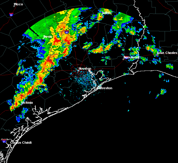 Interactive Hail Maps Hail Map for New Waverly, TX