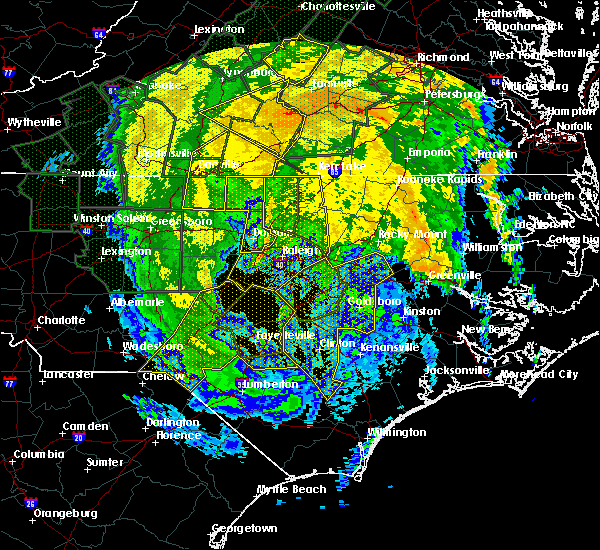Interactive Hail Maps Hail Map for Smithfield, NC