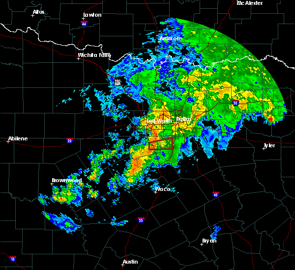 Interactive Hail Maps Hail Map for Waxahachie, TX