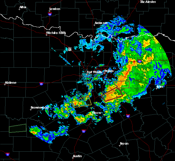 Interactive Hail Maps Hail Map for Corsicana, TX