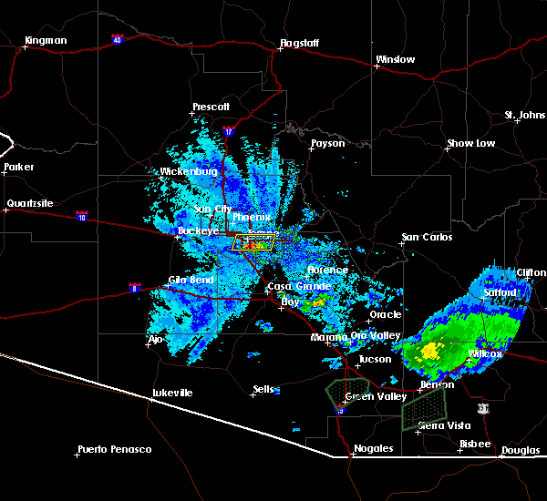 Interactive Hail Maps Hail Map for Gilbert, AZ