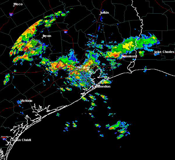 Interactive Hail Maps Hail Map for Katy, TX