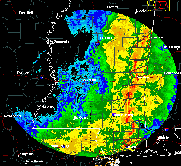 Interactive Hail Maps Hail Map for Meridian, MS
