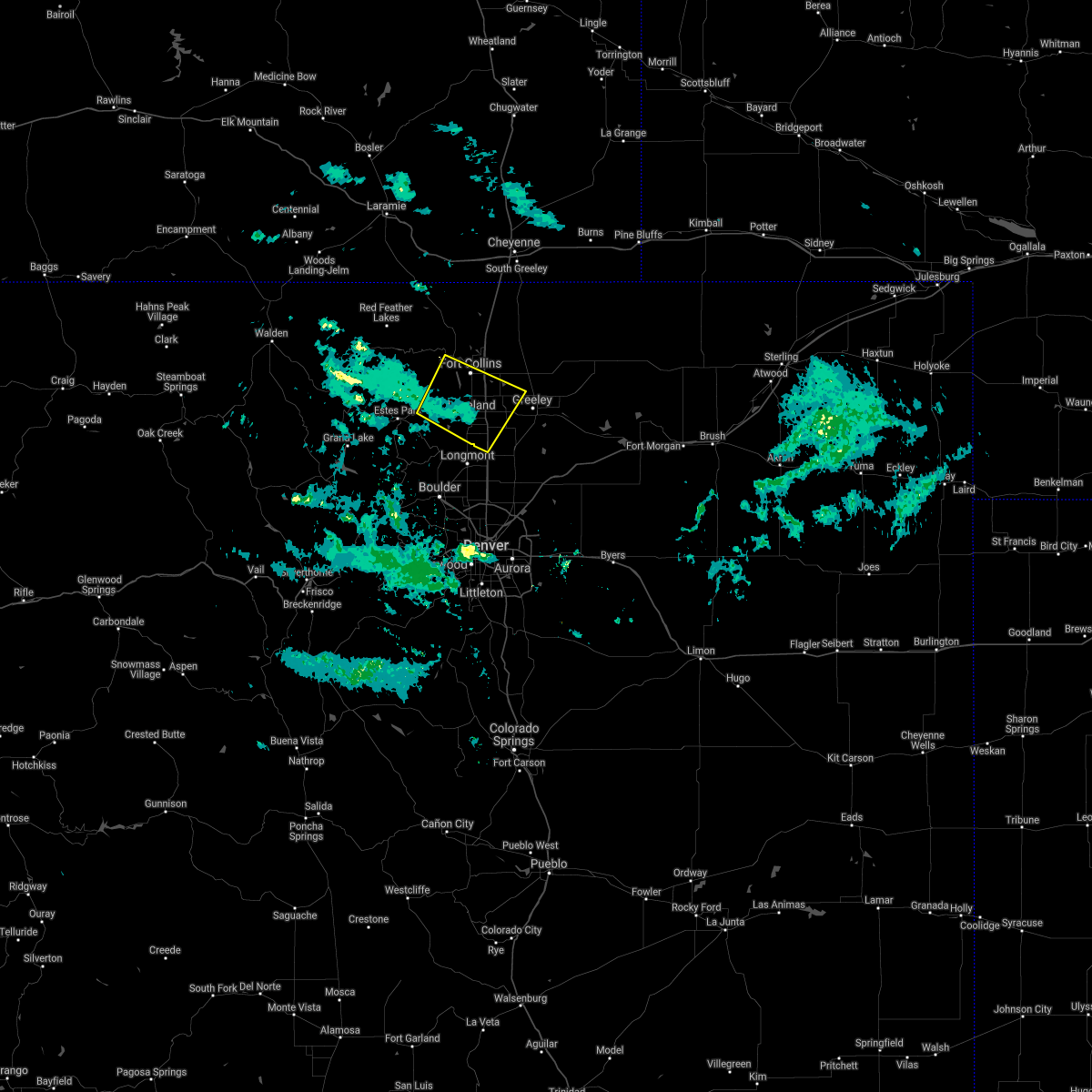 Interactive Hail Maps Hail Map for Laporte, CO