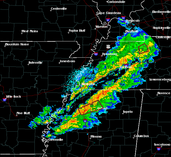 Interactive Hail Maps Hail Map for Oxford, MS