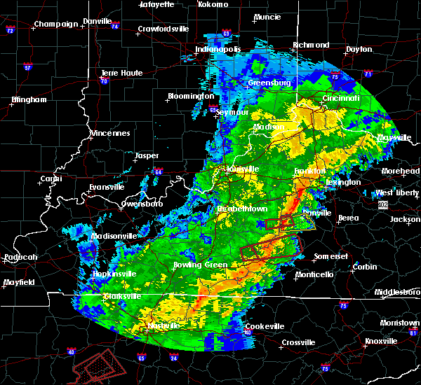 Interactive Hail Maps Hail Map for Danville, KY
