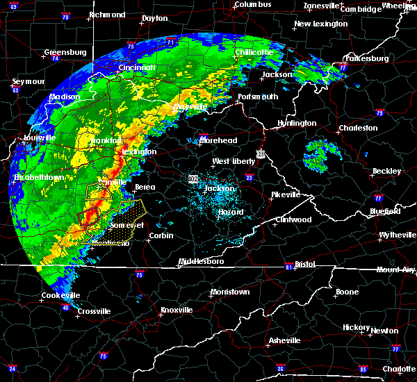 Interactive Hail Maps Hail Map for Somerset, KY