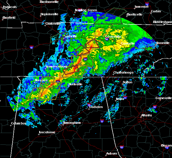 Interactive Hail Maps Hail Map for Manchester, TN