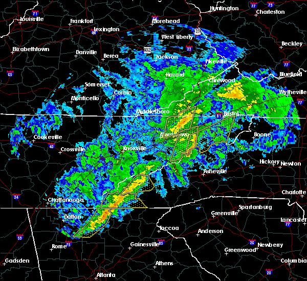 Interactive Hail Maps Hail Map for Telford, TN