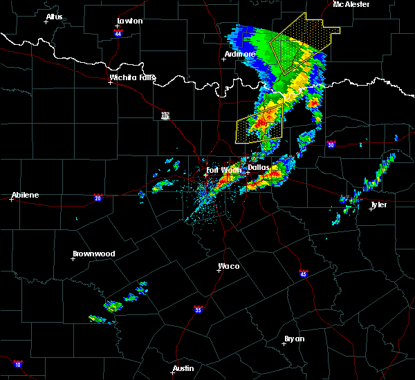 Interactive Hail Maps Hail Map for Van Alstyne, TX