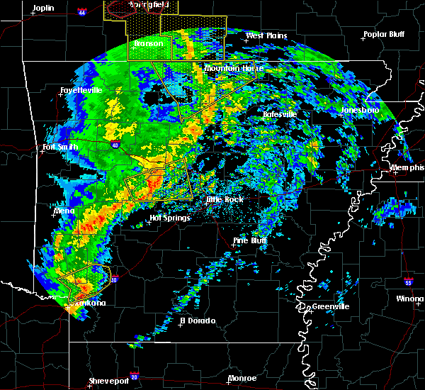 Interactive Hail Maps Hail Map for Conway, AR