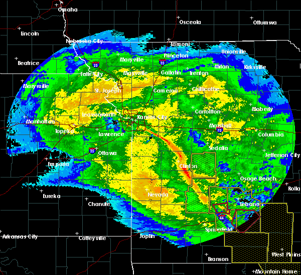 Interactive Hail Maps Hail Map for Warsaw, MO
