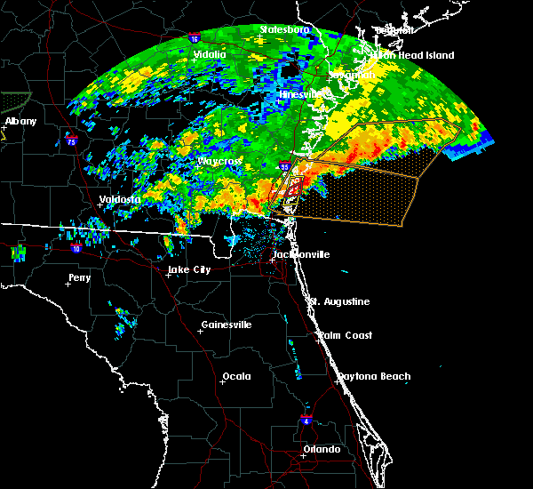 Interactive Hail Maps Hail Map for Brunswick, GA