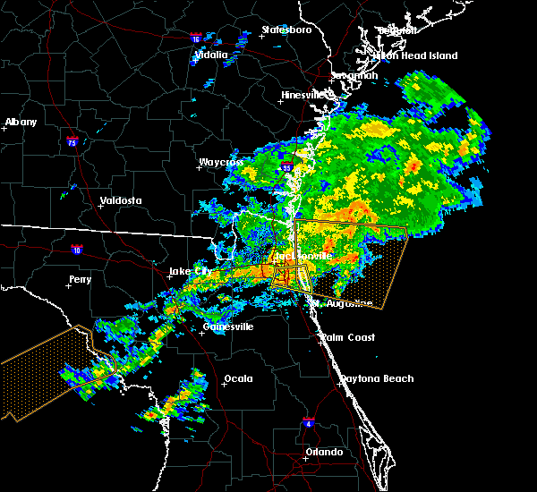 Interactive Hail Maps Hail Map for Jacksonville, FL