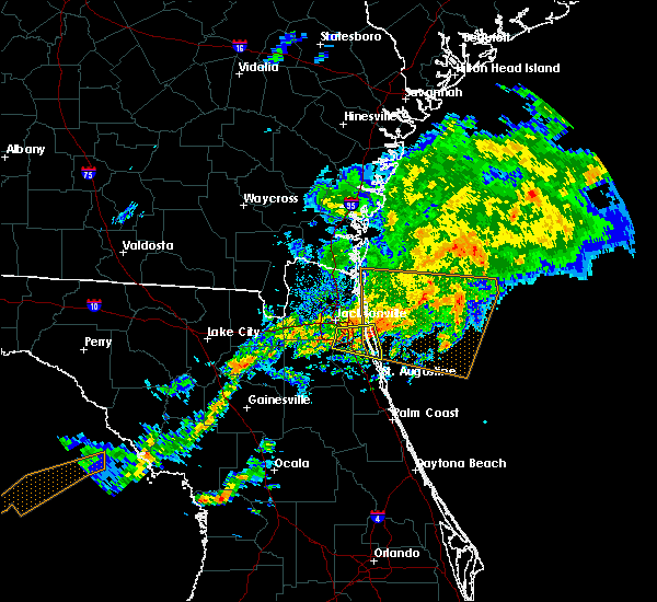 Interactive Hail Maps Hail Map for Jacksonville, FL