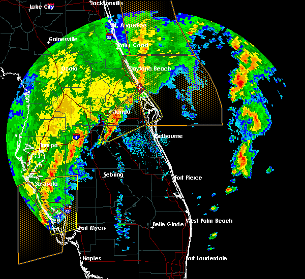 Interactive Hail Maps Hail Map for Kissimmee, FL
