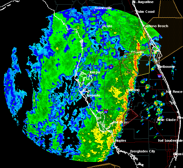 Interactive Hail Maps Hail Map for Fort Denaud, FL
