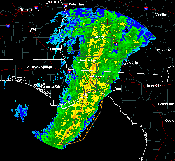 Interactive Hail Maps Hail Map for Crawfordville, FL