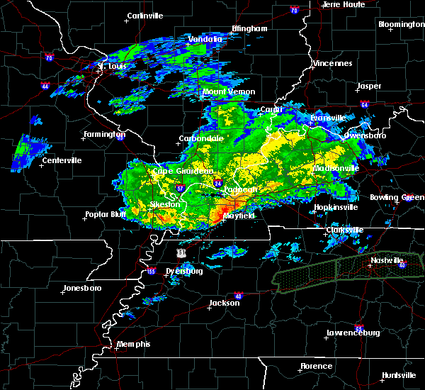 Interactive Hail Maps Hail Map for Mayfield, KY