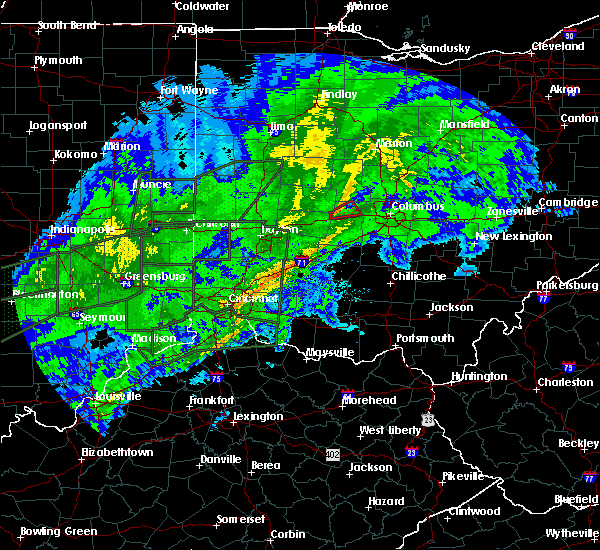 Interactive Hail Maps Hail Map for Choctaw Lake, OH