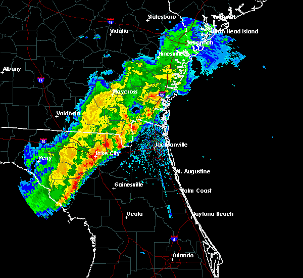 Interactive Hail Maps Hail Map for Jacksonville, FL